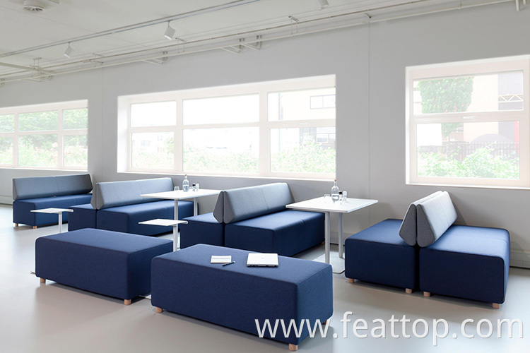 Factory Supply Modern Design Comfortable Furniture Fabric Living Room Sofa Chair Set